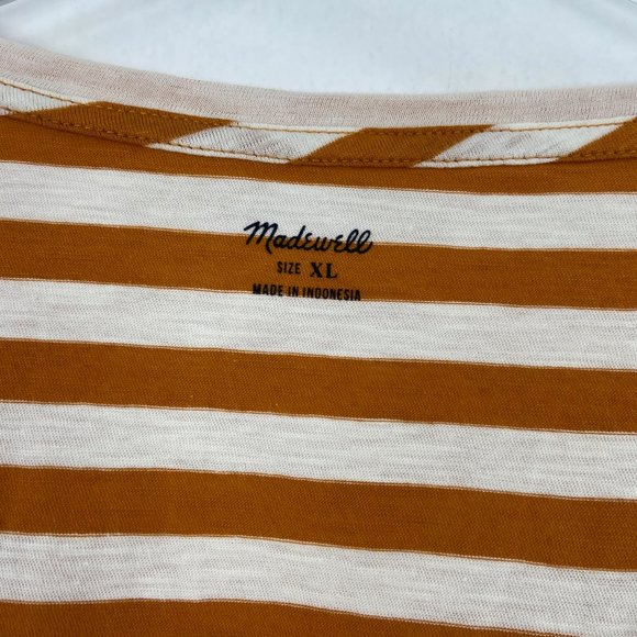 NWT Madewell Whisper Cotton V-Neck Pocket Tee - Picture 5 of 10